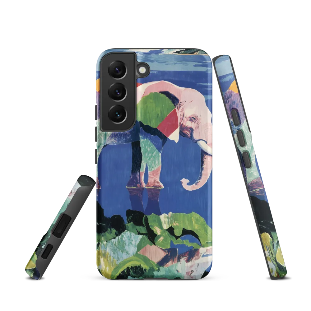 Serenity in Color: The Elephants of Reflection