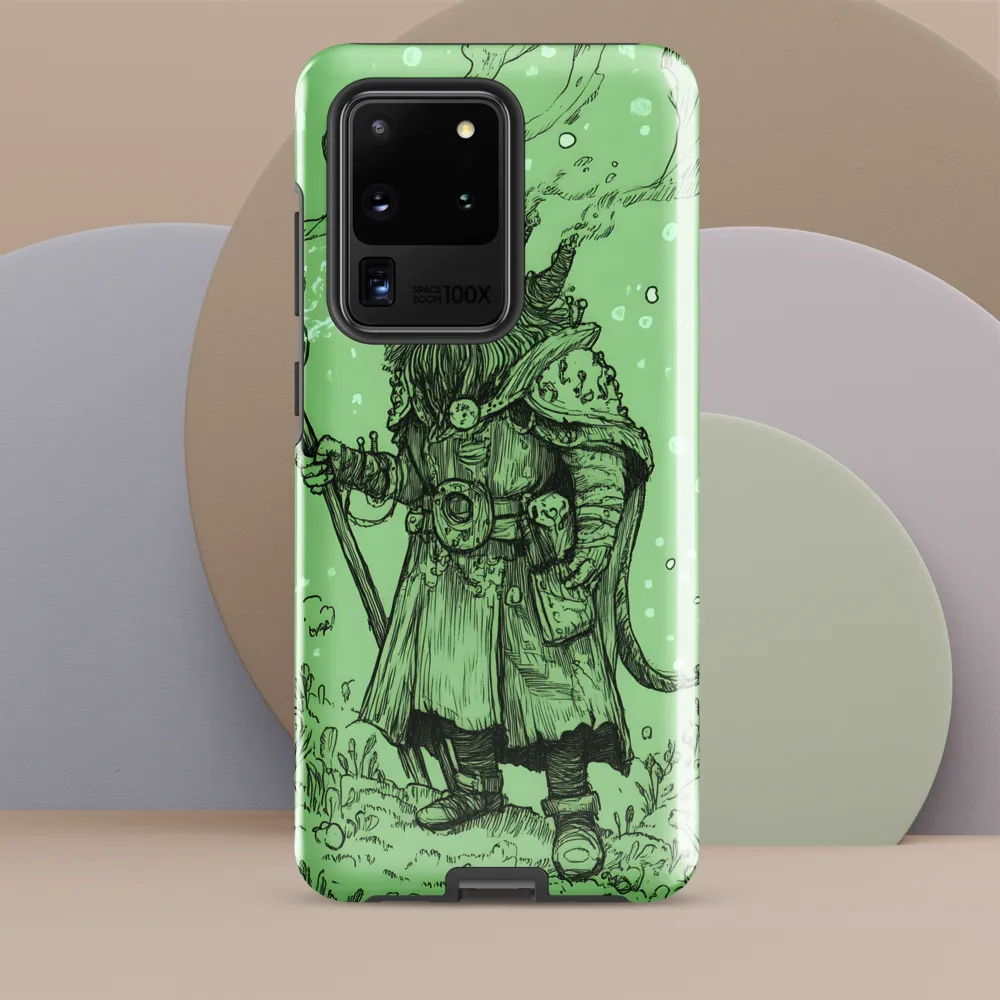 The Enigmatic Wizard | Phone Case |  S20 Ultra | Tough Case | Glossy