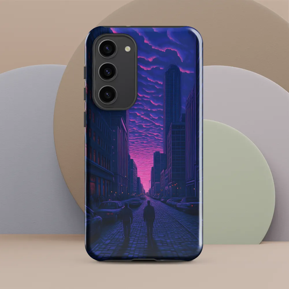 Urban Serenity at Dusk | Phone Case |  S23 Plus | Tough Case | Glossy