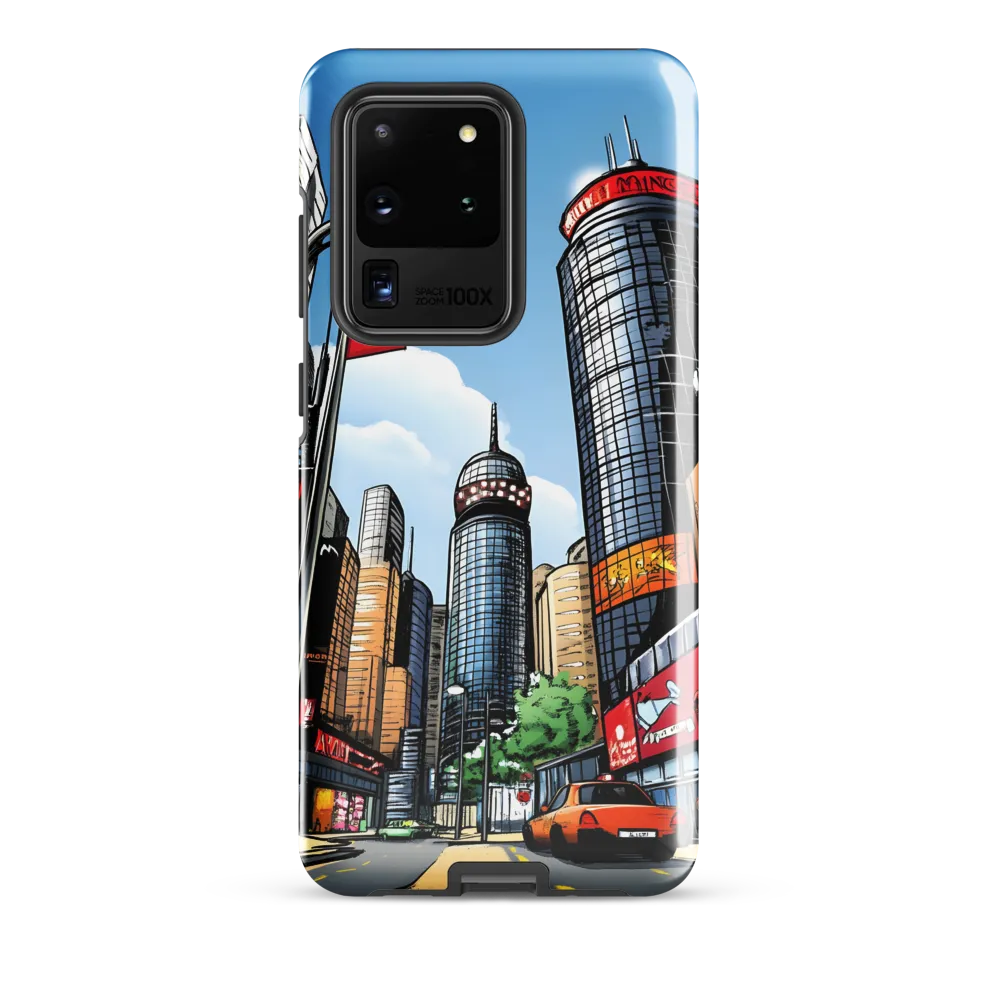 Urban Pulse: A Comic Cityscape