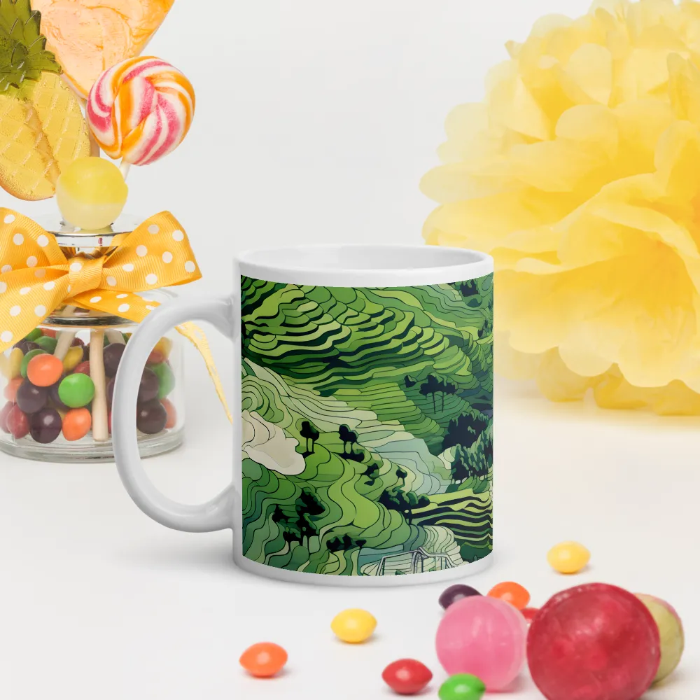 Harmony of the Lush Landscape | Mugs | Multiple Sizes & Colors