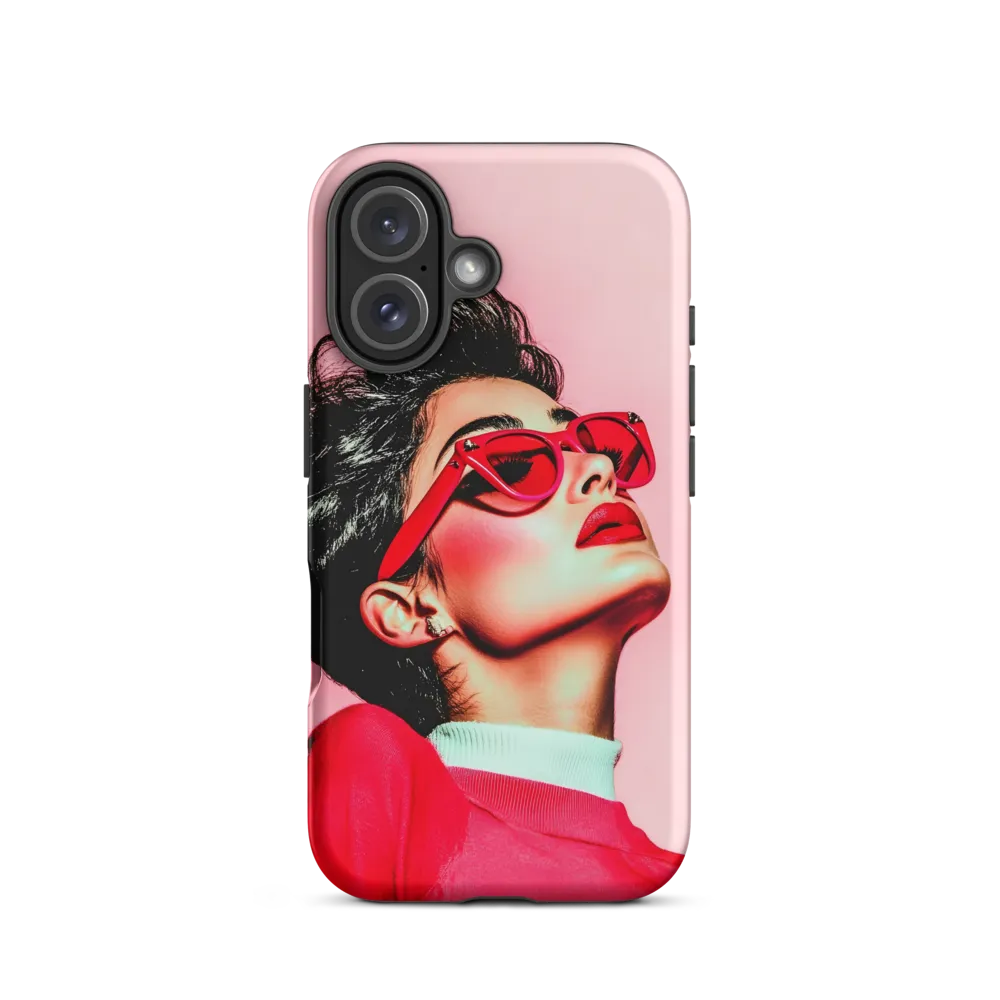 Striking Confidence in Red | Phone Case