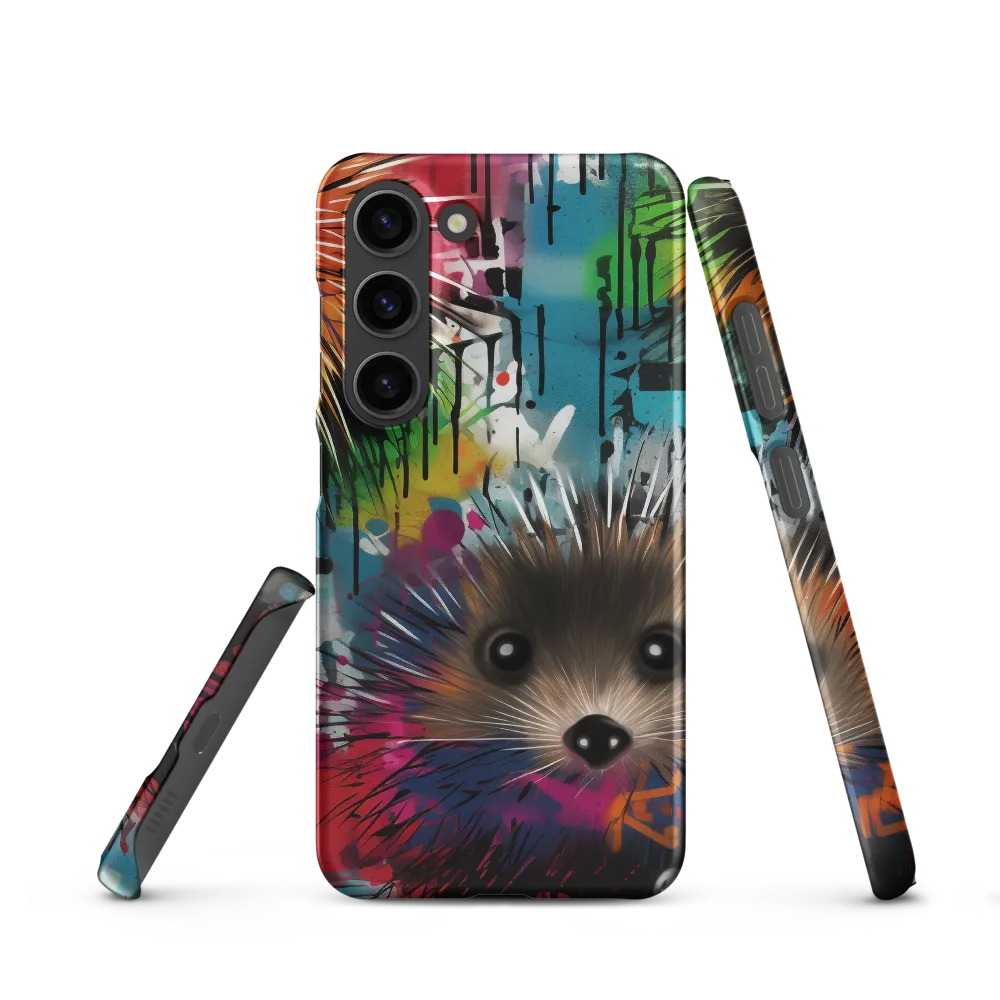 Whimsical Hedgehogs in a Kaleidoscopic Wonderland