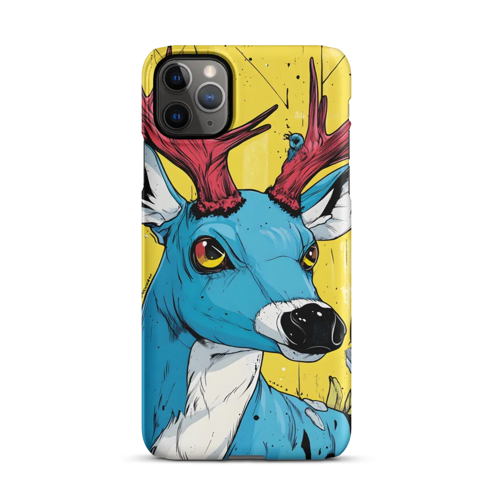 Vivid Antlers: A Modern Take on Nature