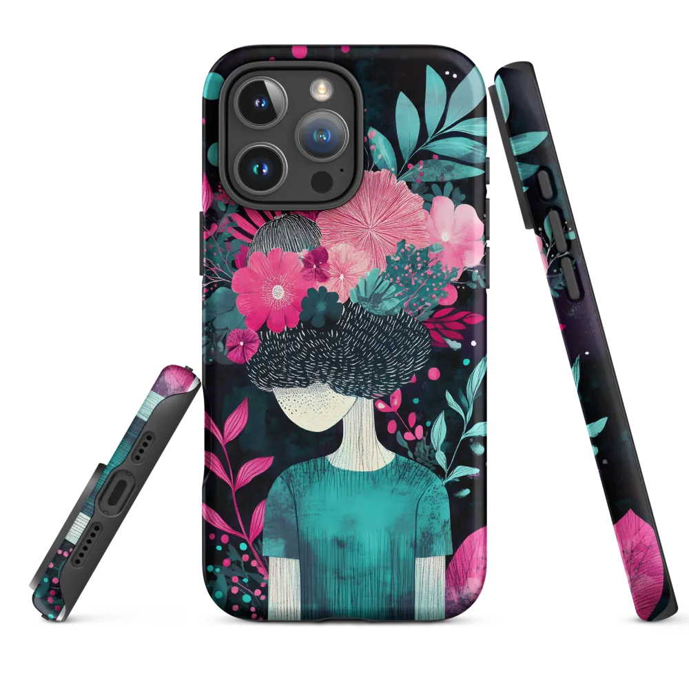Floral Harmony: A Portrait of Serenity