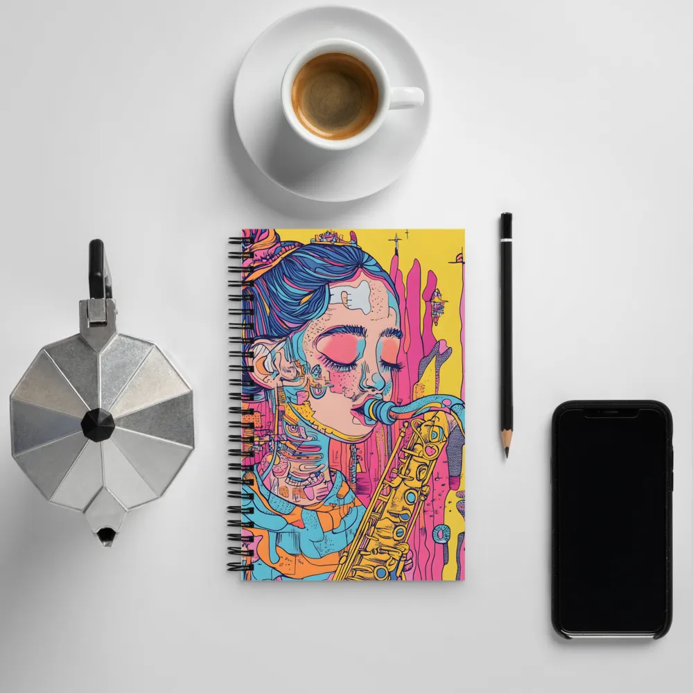 Melody in Color | Spiral Notebook