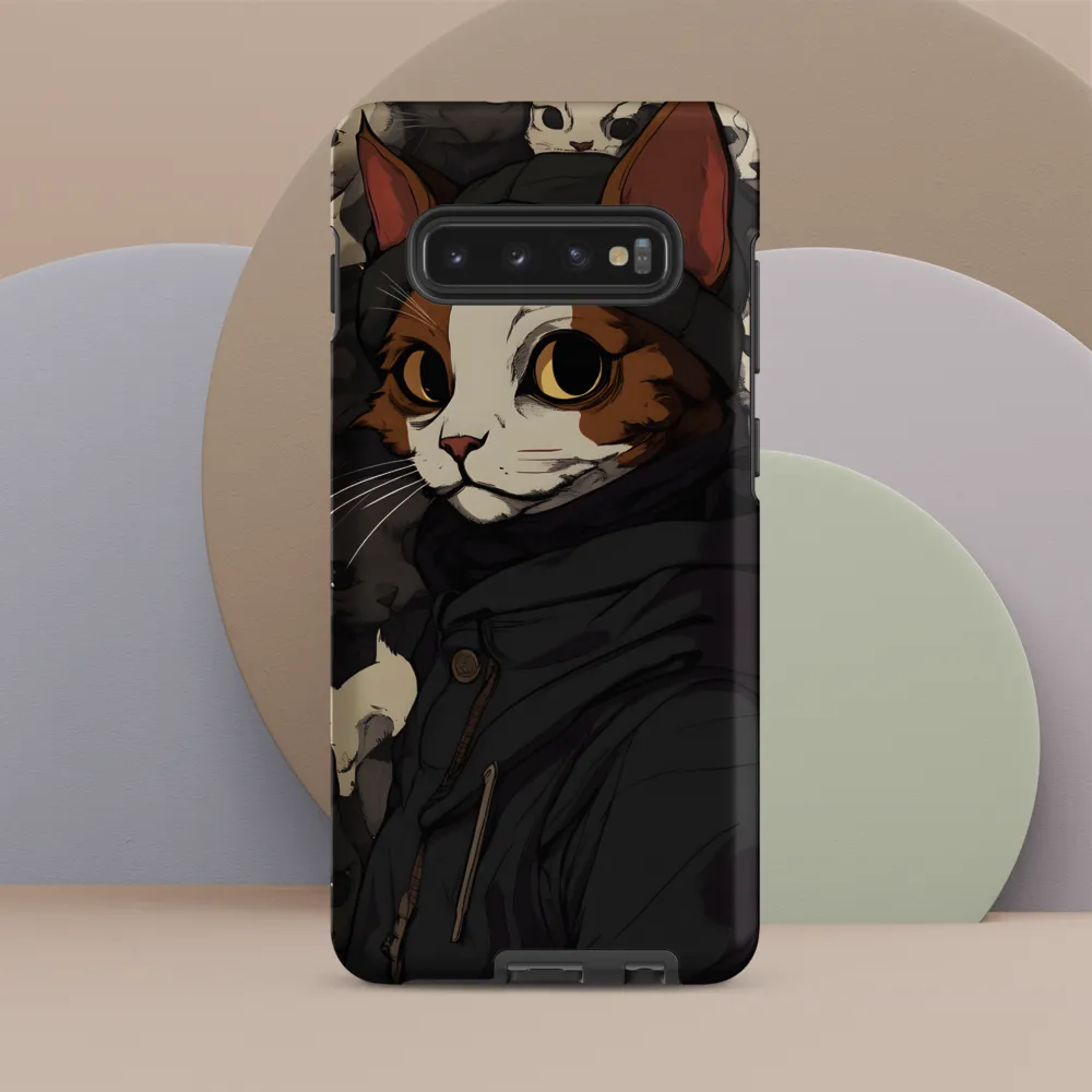 Whimsical Cat Portrait