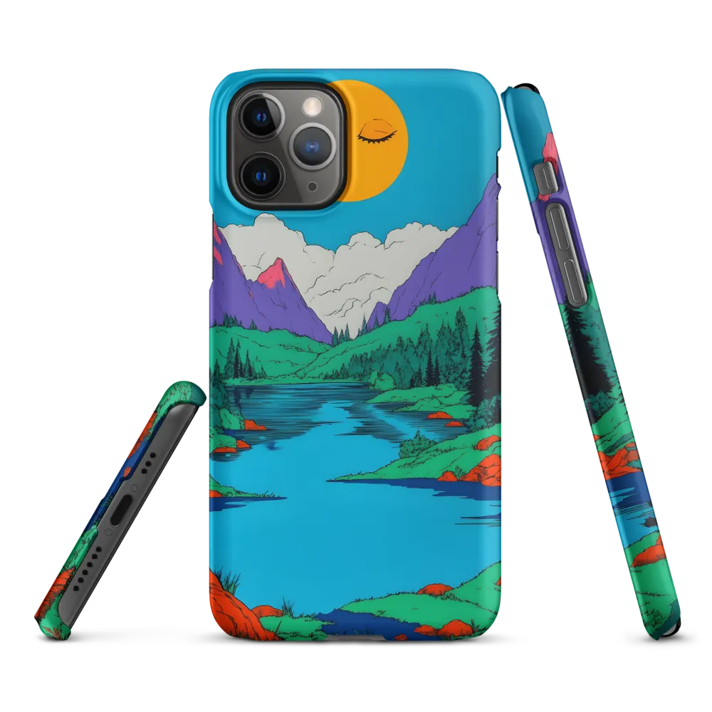 Whimsical Serenity in Vibrant Colors
