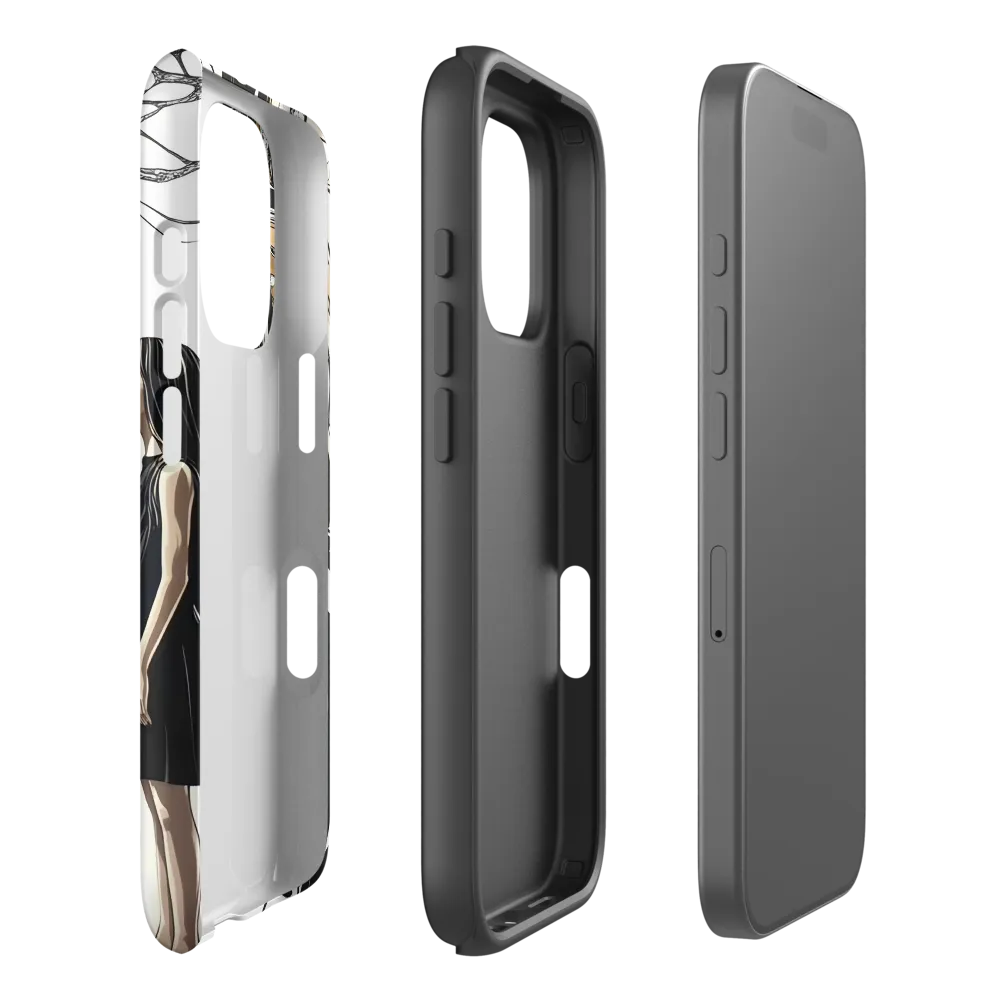 Reflections of Duality | Phone Case |  16 Pro | Tough Case | Matte