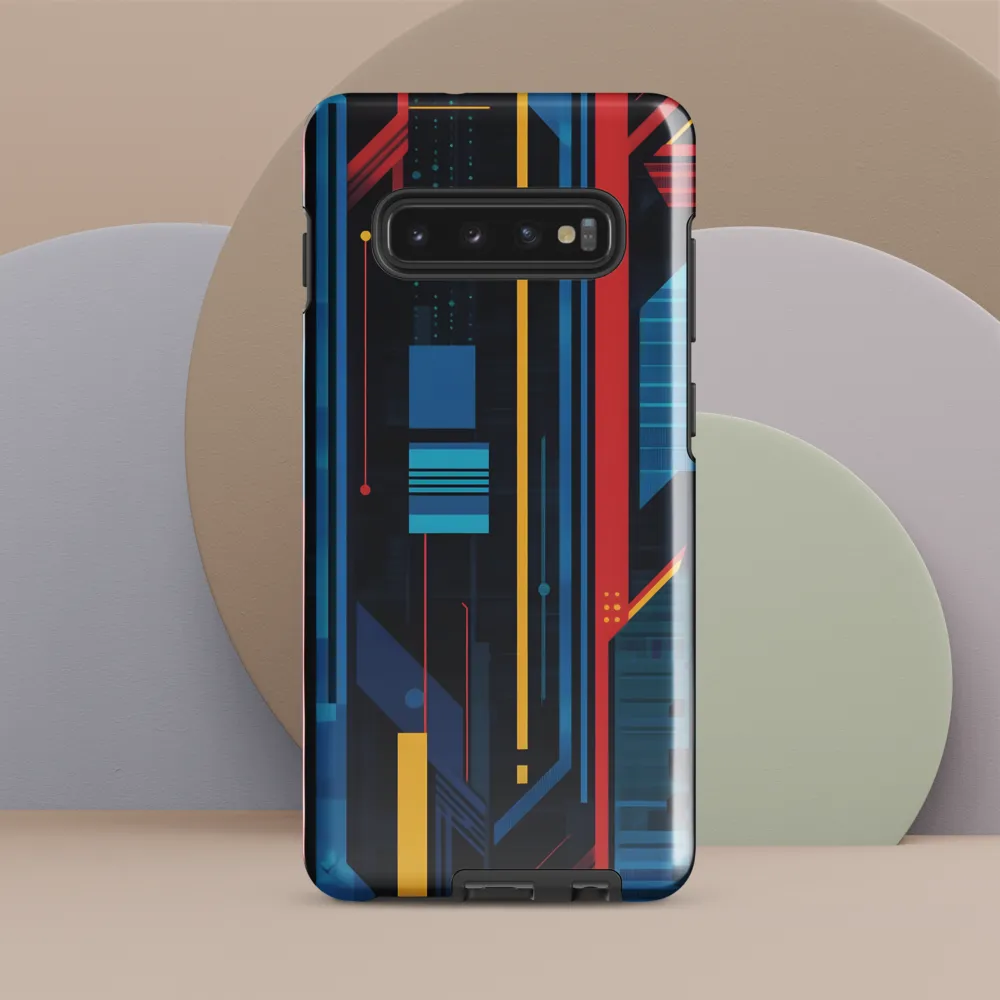 Symphony of Lines | Phone Case |  S10 Plus | Tough Case | Glossy