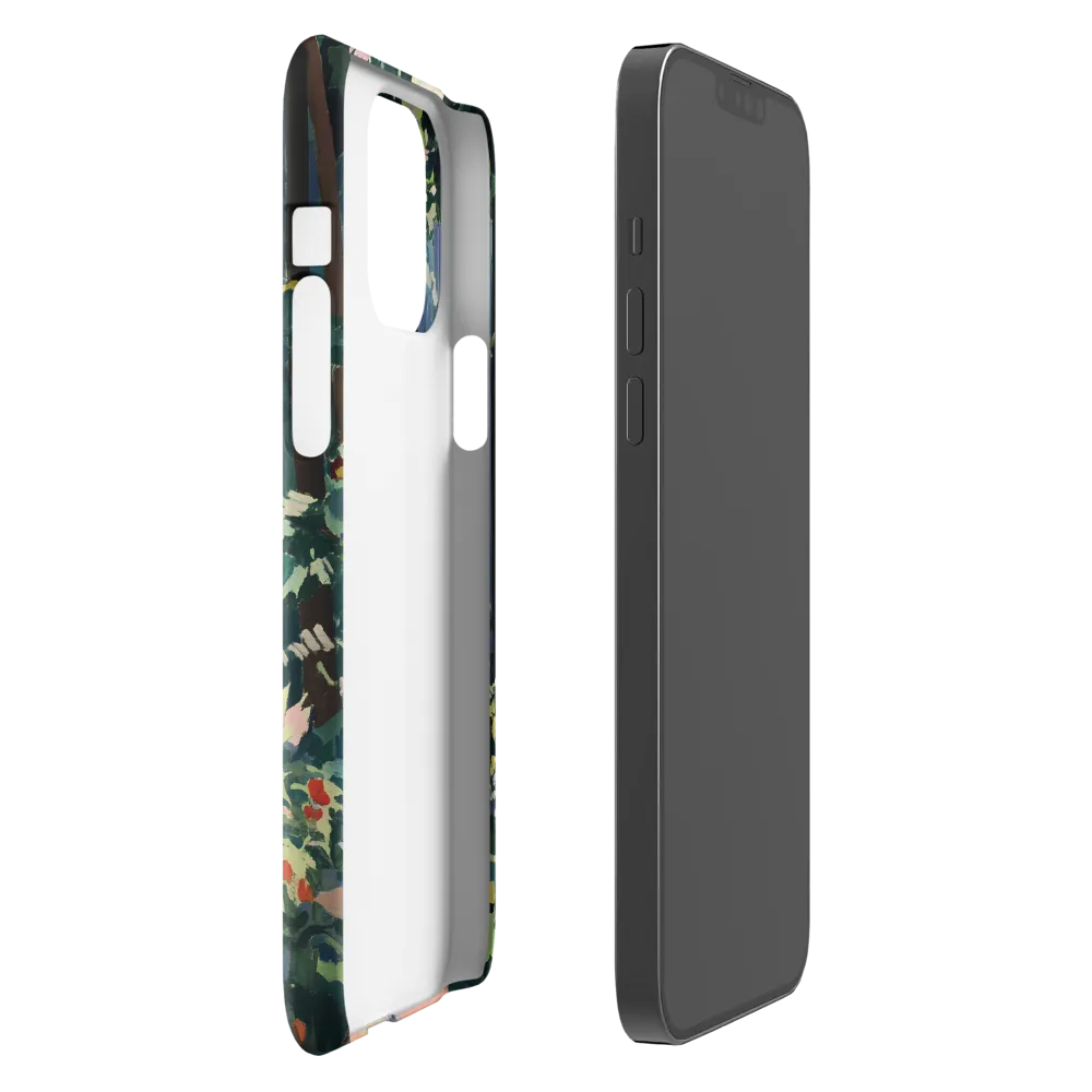 Flight of Light: A Serene Forest | Phone Case |  13 Pro Max | Snap Case | Glossy