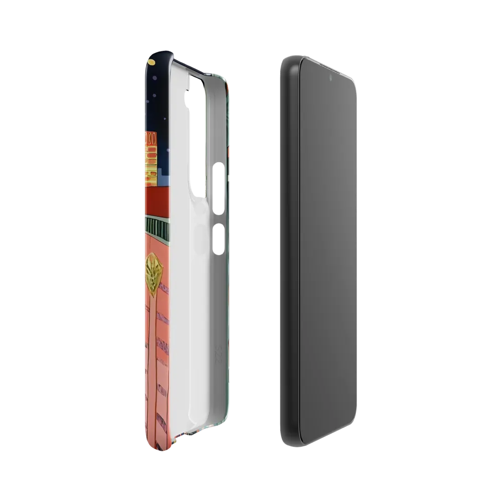 Urban Dreamscape: A Pop Art Night | Phone Case |  S22 | Snap Case | Glossy