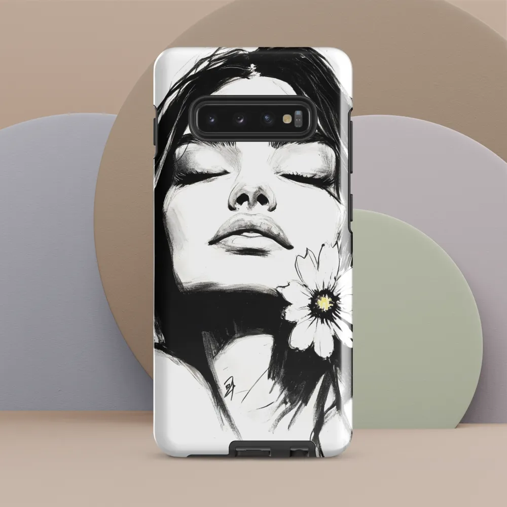 Serenity in Ink | Phone Case |  S10 Plus | Tough Case | Glossy