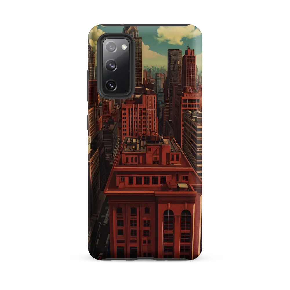 Urban Reverie: A Journey Through the City | Phone Case |  S20 FE | Tough Case | Matte