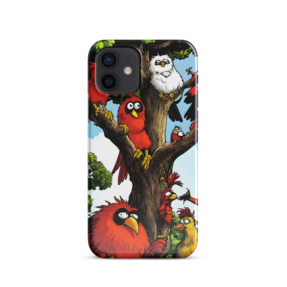 Whimsical Avian Gathering