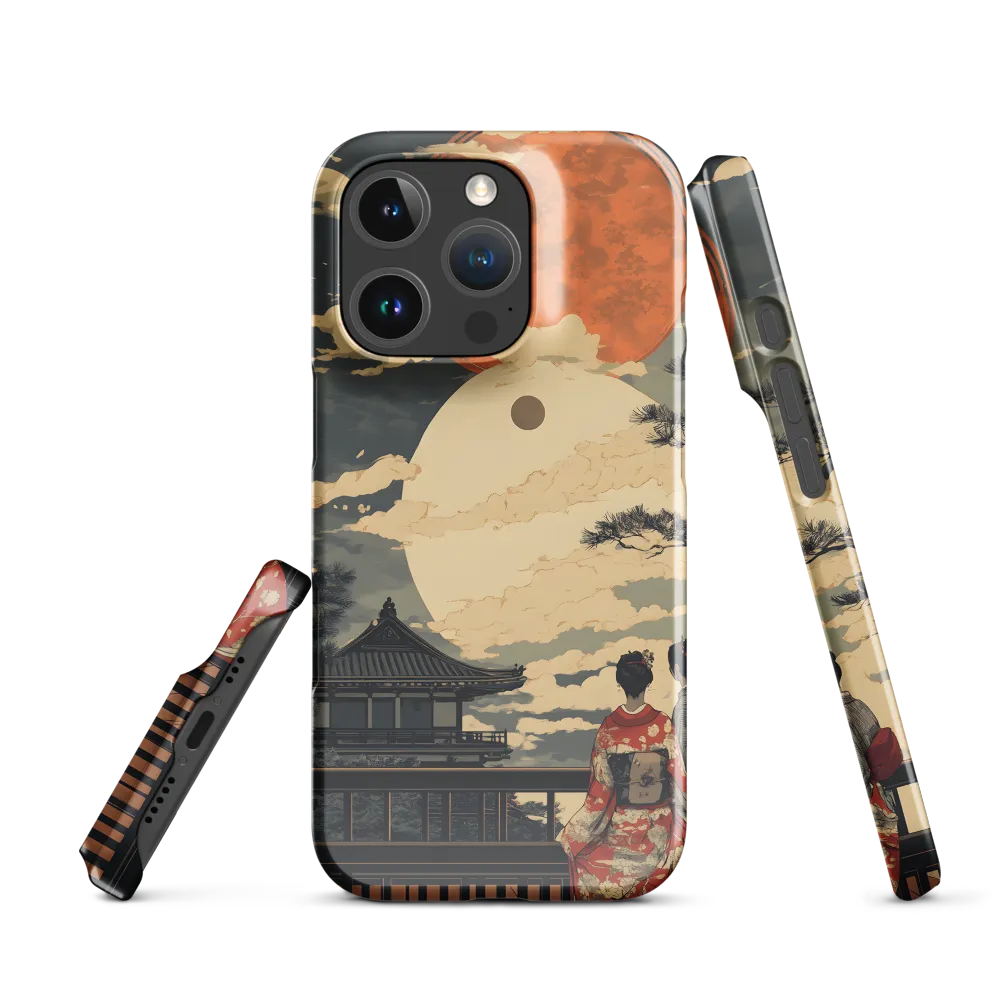 Under the Embrace of the Moon | Phone Case |  16 Pro | Snap Case | Glossy