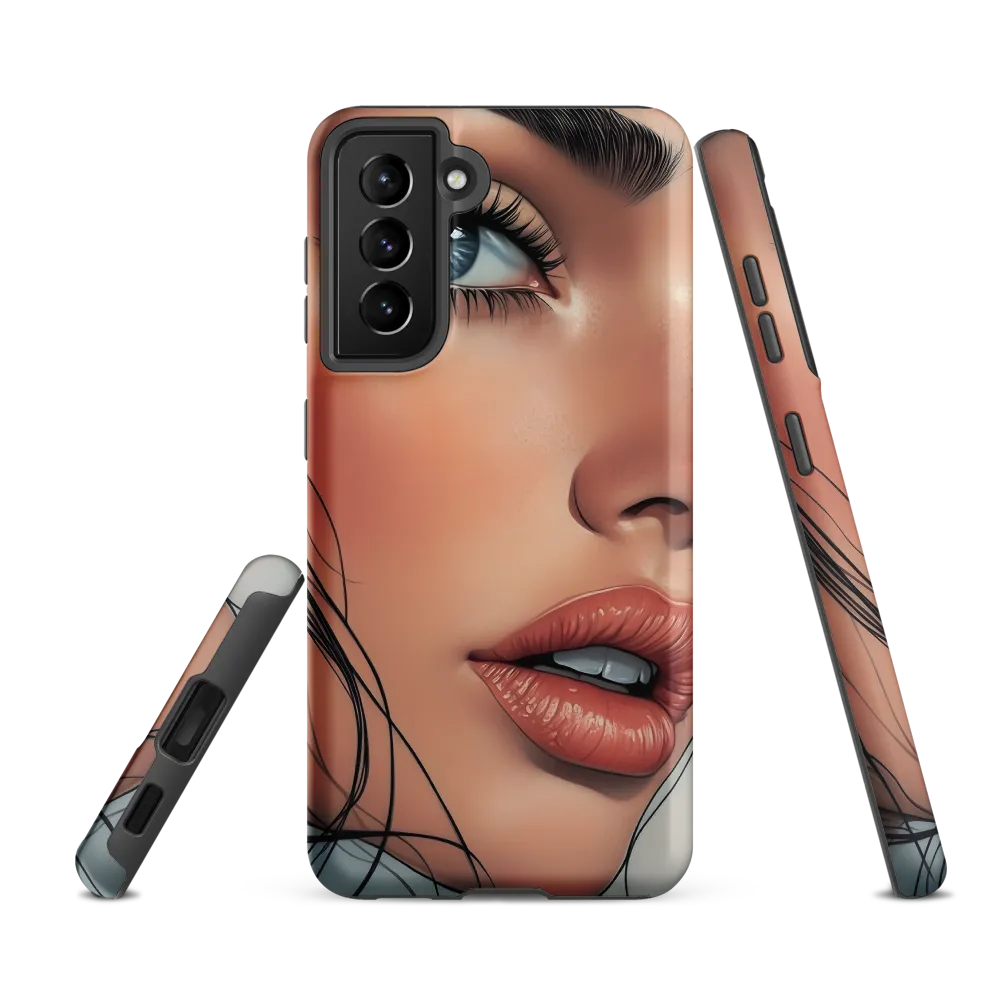 Iris & Skin — Close-Up Portrait