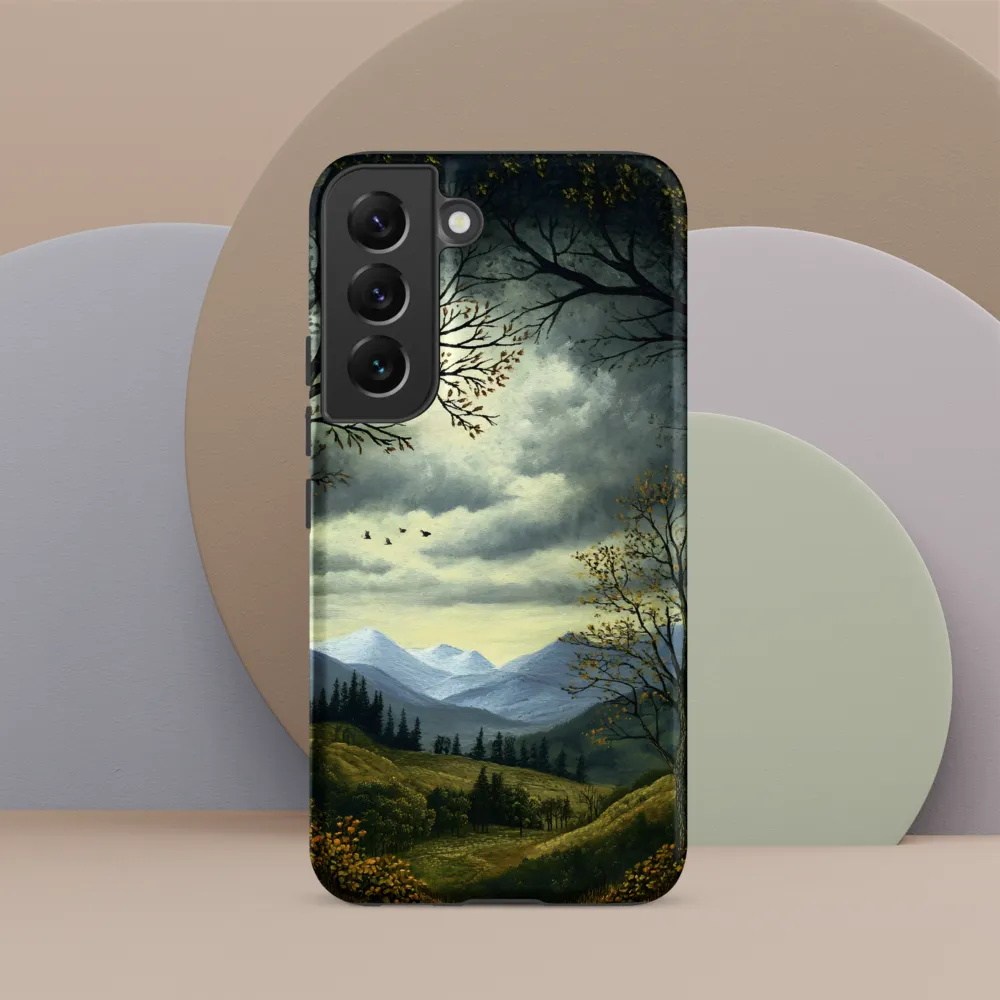 Nature's Embrace: A Tranquil Mountain Landscape