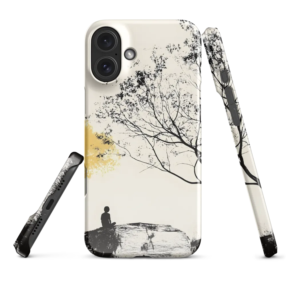 Whispers of Solitude | Phone Case |  16 Plus | Snap Case | Glossy