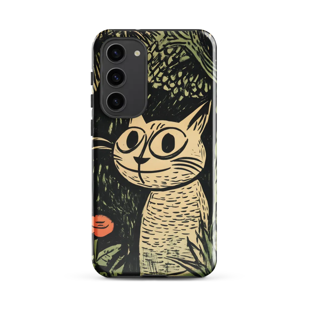 Whimsical Cat in the Forest