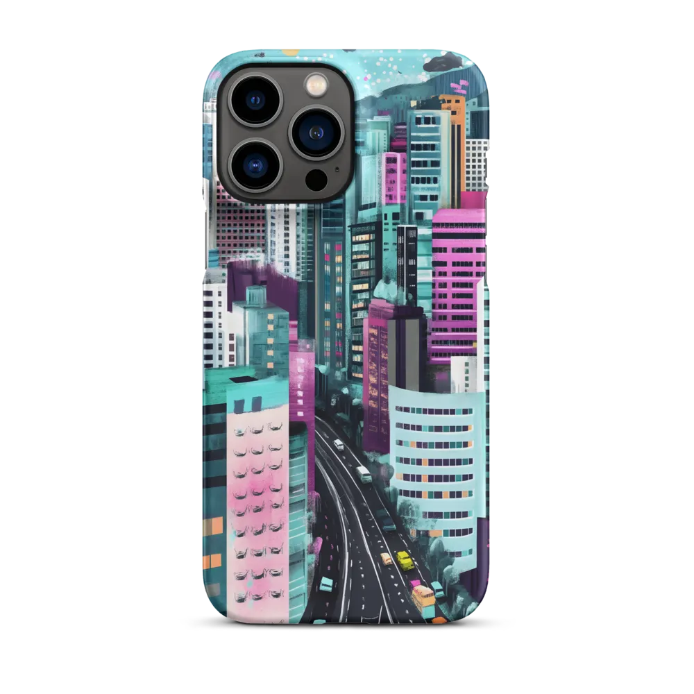Turquoise & Magenta Metropolis