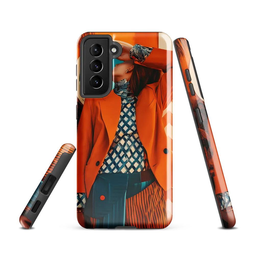 Vibrant Interplay: A Fusion of Fashion and Nature