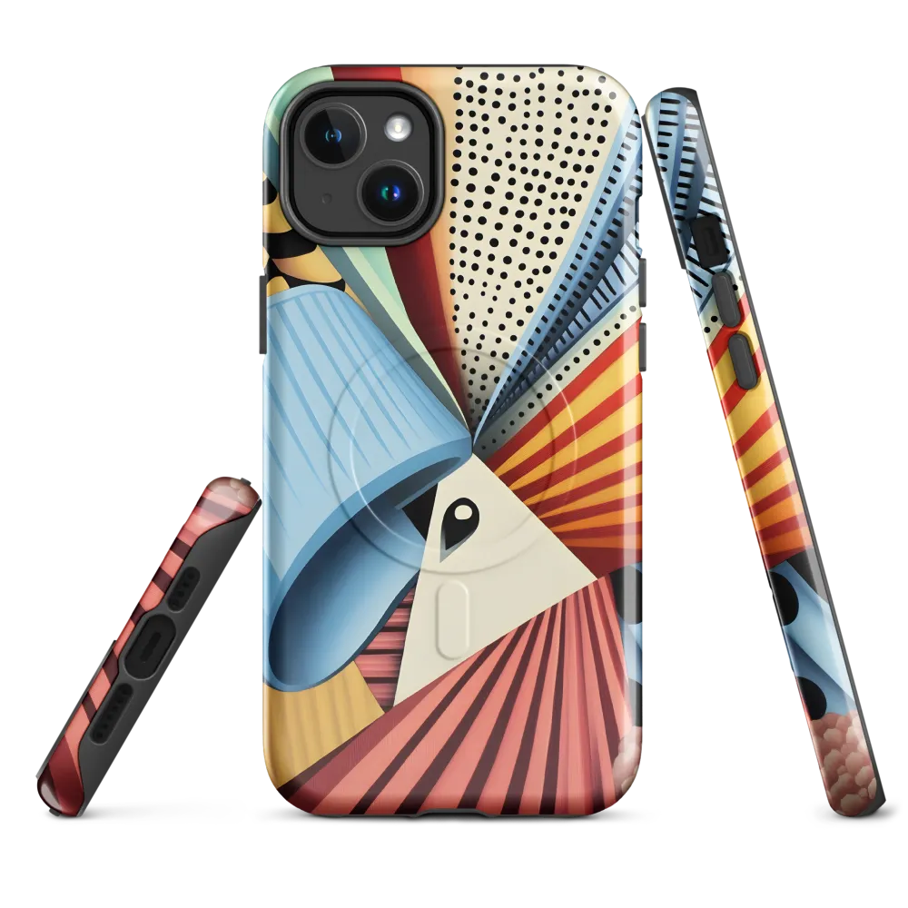 Symphony of Shapes | Phone Case |  14 Plus | MagSafe® Tough Case | Glossy