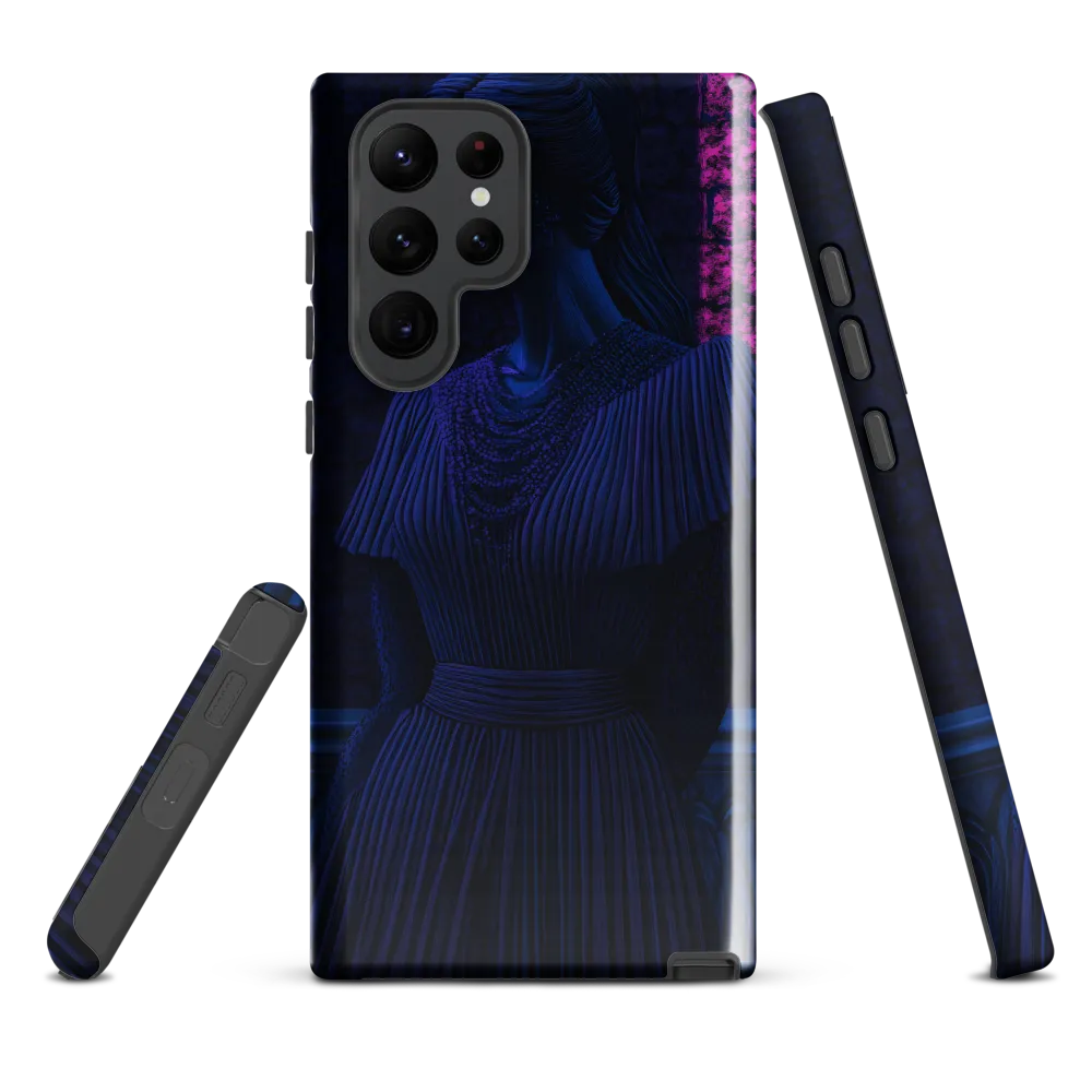 The Serene Silence | Phone Case |  S22 Ultra | Tough Case | Glossy