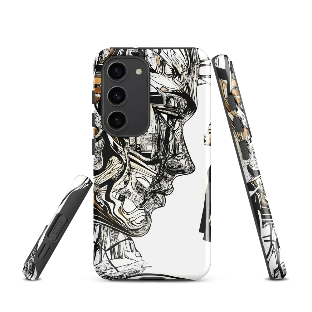 Reflections of Duality | Phone Case |  S23 | Tough Case | Glossy