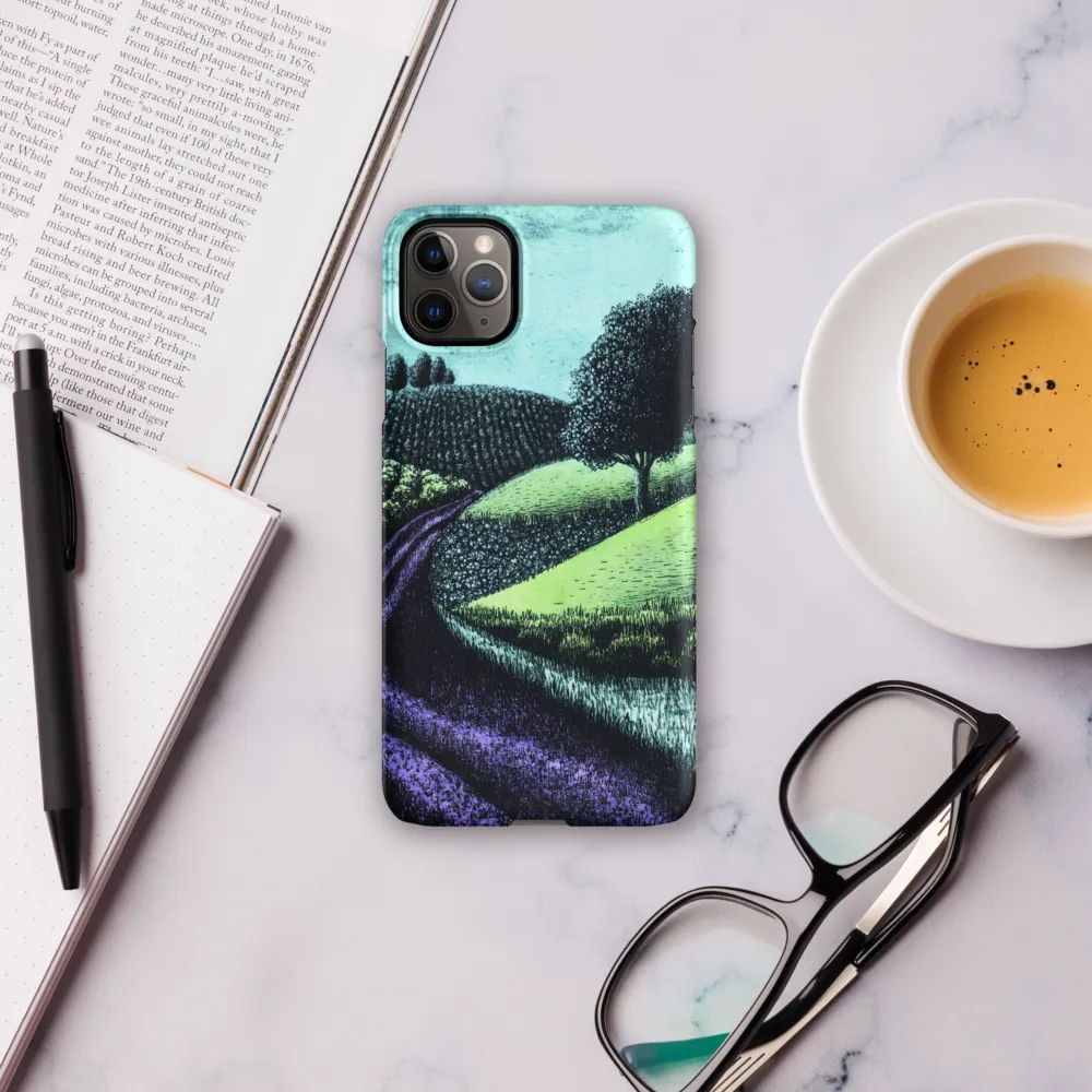 Winding Serenity: A Modern Landscape