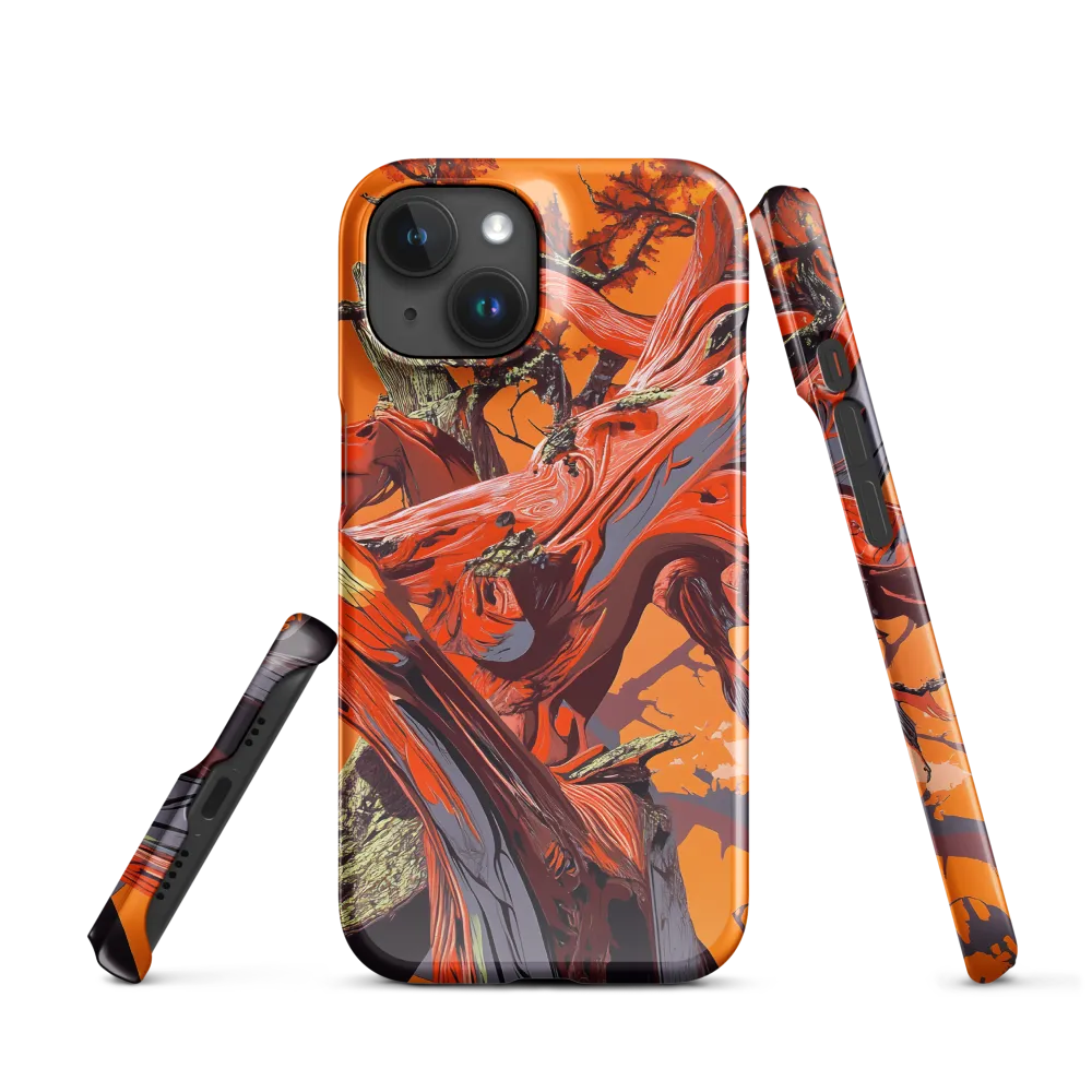 Life in Motion: An Abstract Tree | Phone Case |  15 | Snap Case | Glossy