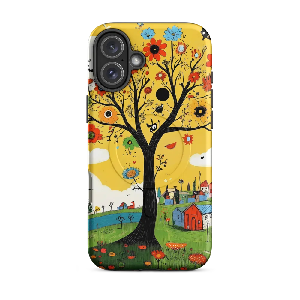 Whimsical Blooms of Life | Phone Case |  16 Plus | MagSafe® Tough Case | Matte