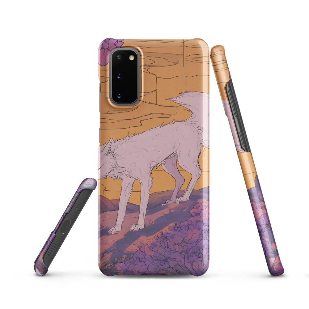 Whispers of the Violet Dawn | Phone Case |  S20 | Snap Case | Matte
