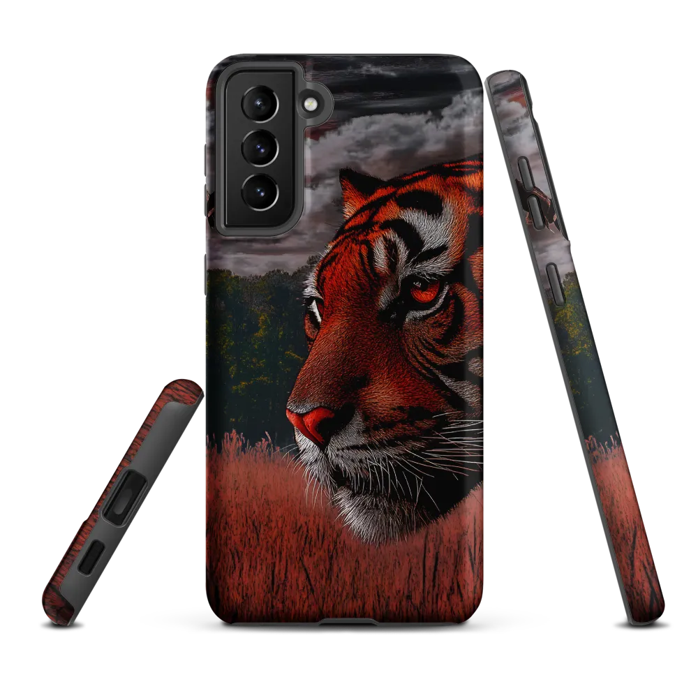 The Silent Guardian | Phone Case |  S21 Plus | Tough Case | Matte