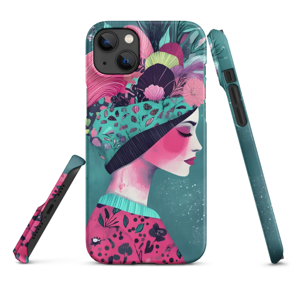 Whimsical Floral Portrait