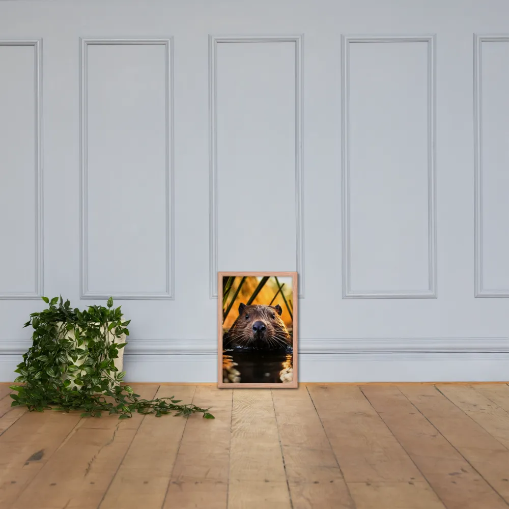 Beaver Serenity: A Natural Portrait