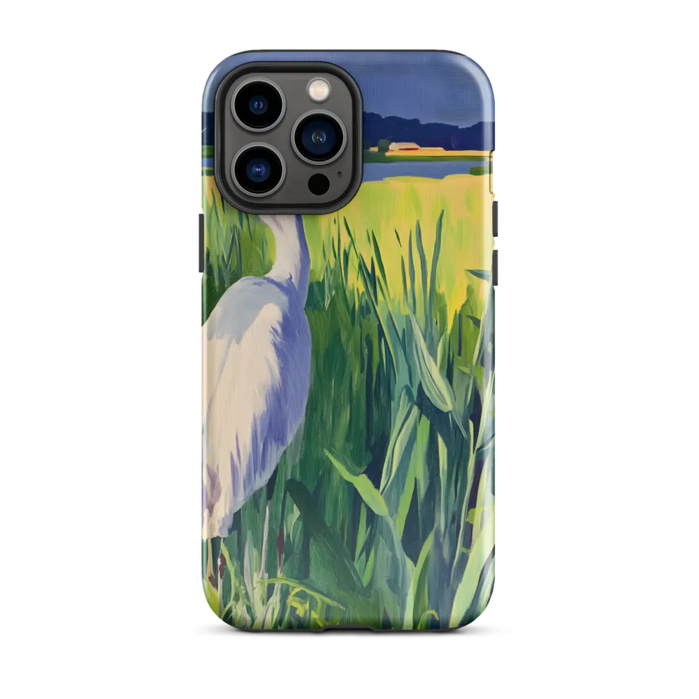Graceful Presence: The Heron in the Meadow