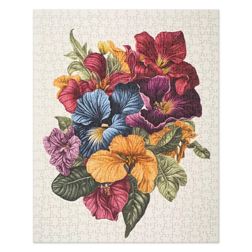 Floral Symphony in Color | Jigsaw Puzzle | 520 pieces