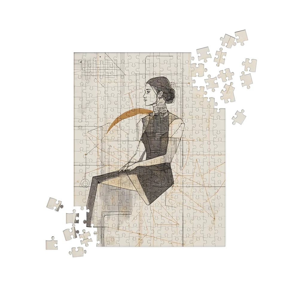 Geometric Elegance | Jigsaw Puzzle | 252 pieces