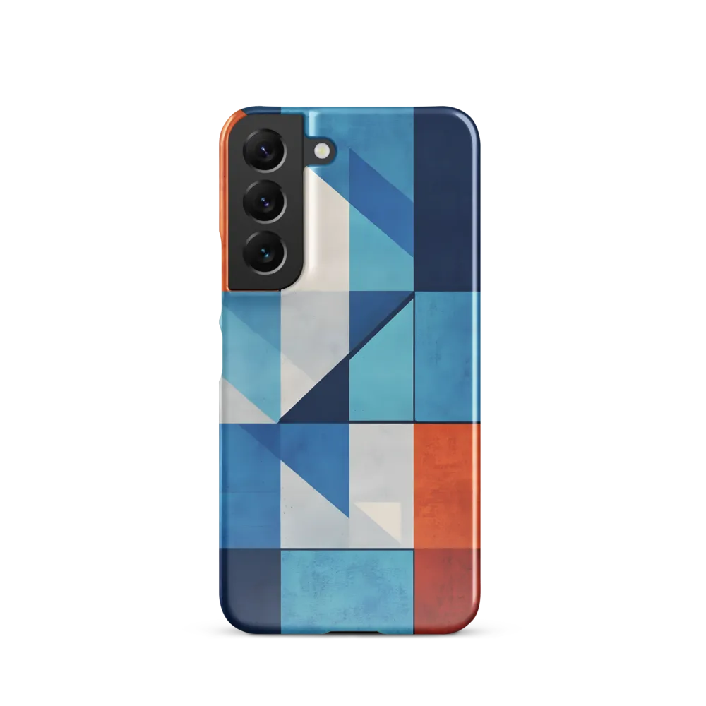 Geometric Harmony in Color | Phone Case |  S22 | Snap Case | Glossy