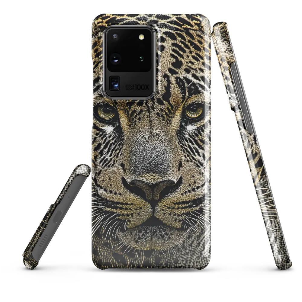 The Majestic Gaze: Portrait of a Leopard