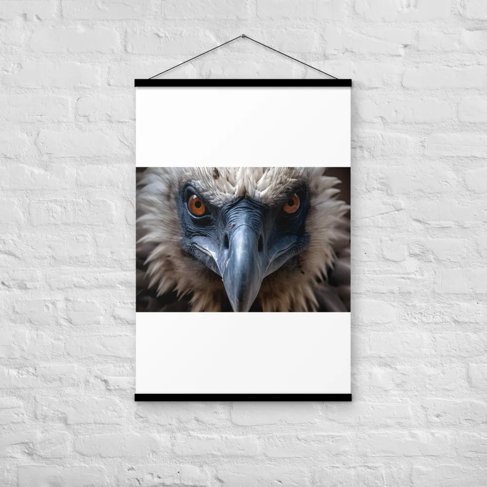 The Gaze of Strength | Poster With Black Wood Hanger | 24″×36″