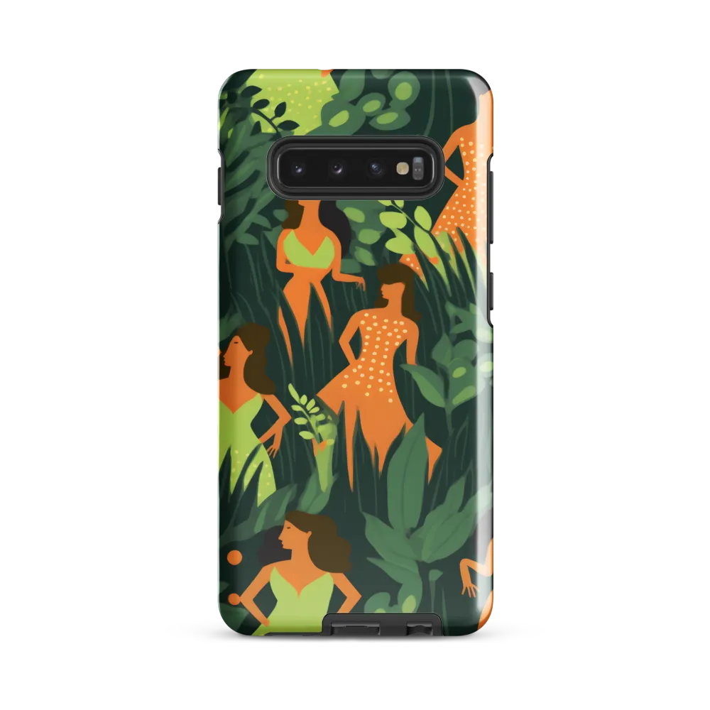 Harmony in Green | Phone Case |  S10 Plus | Tough Case | Glossy