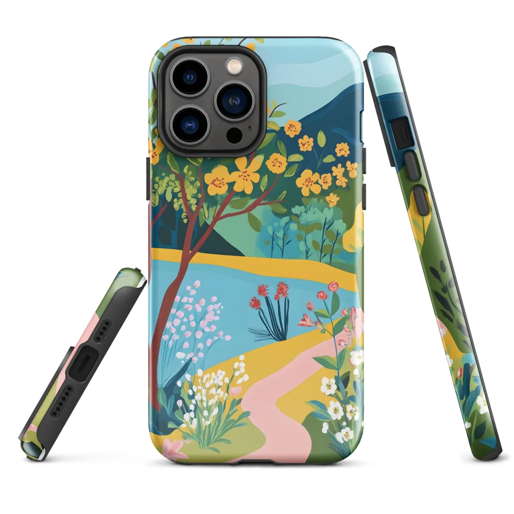 Blossoms by the Tranquil Waters