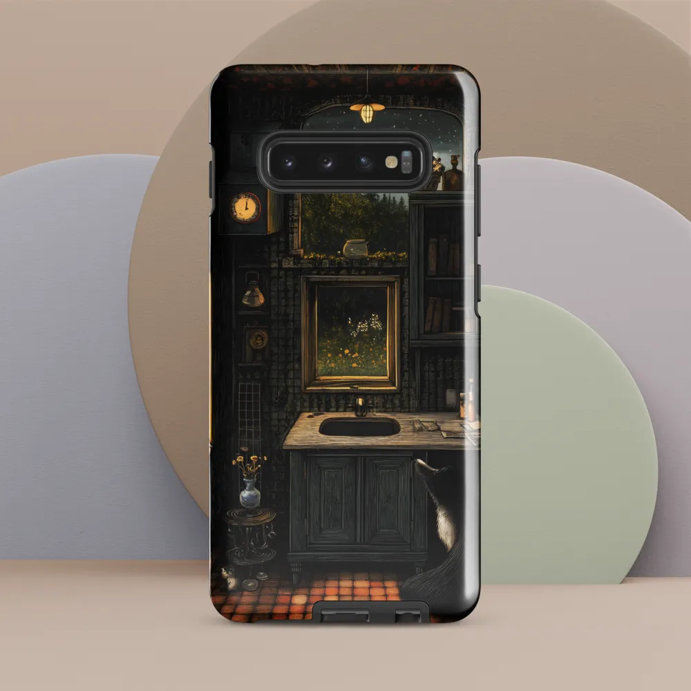 Curiosity in the Timeworn Kitchen | Phone Case |  S10 Plus | Tough Case | Glossy