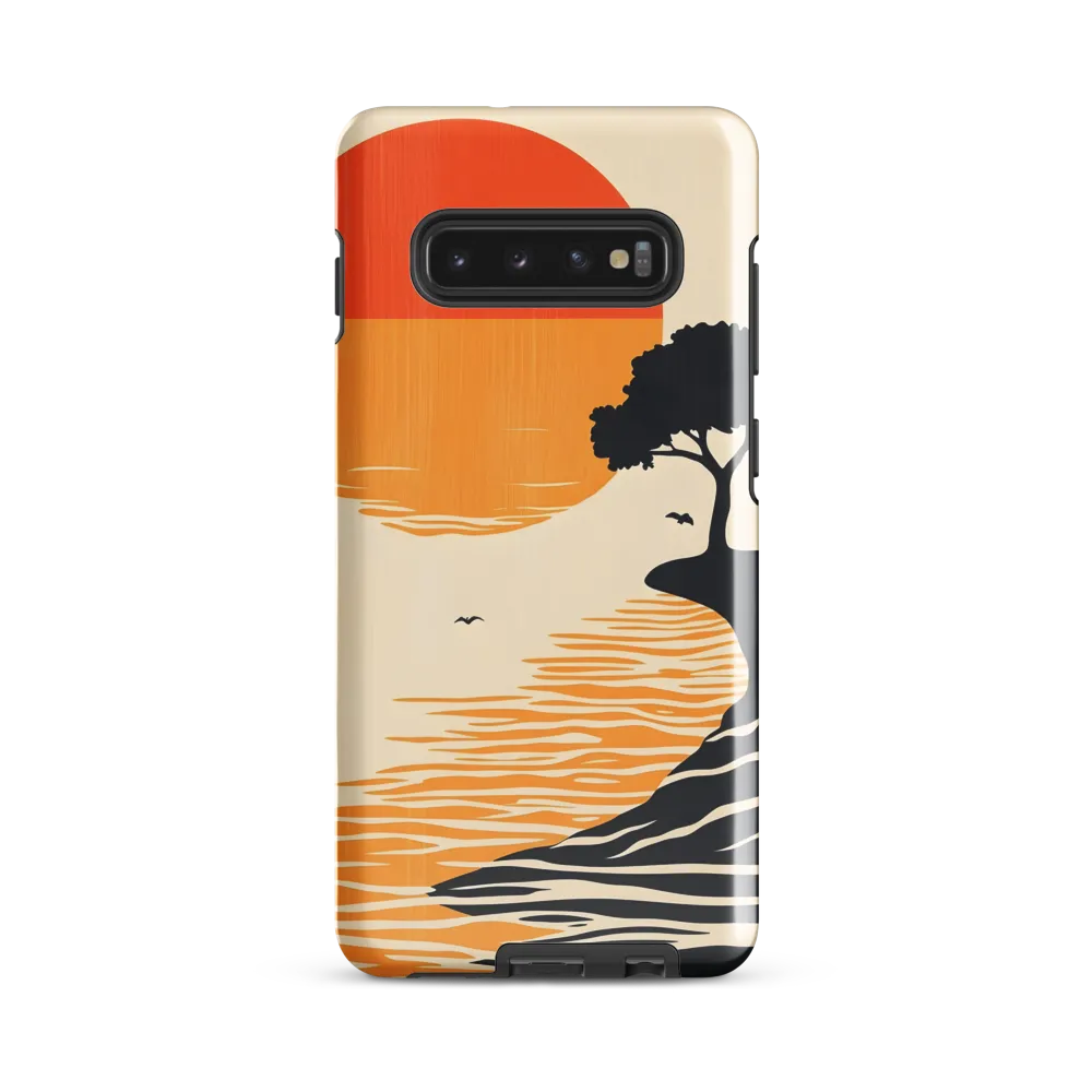 Serene Sunset | Phone Case |  S10 Plus | Tough Case | Glossy