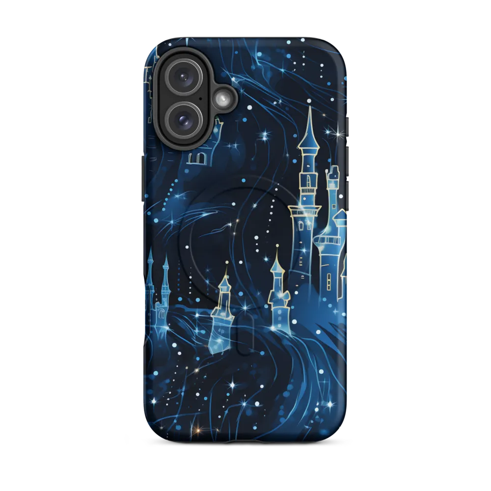Dreamy Castles in a Starry Sky