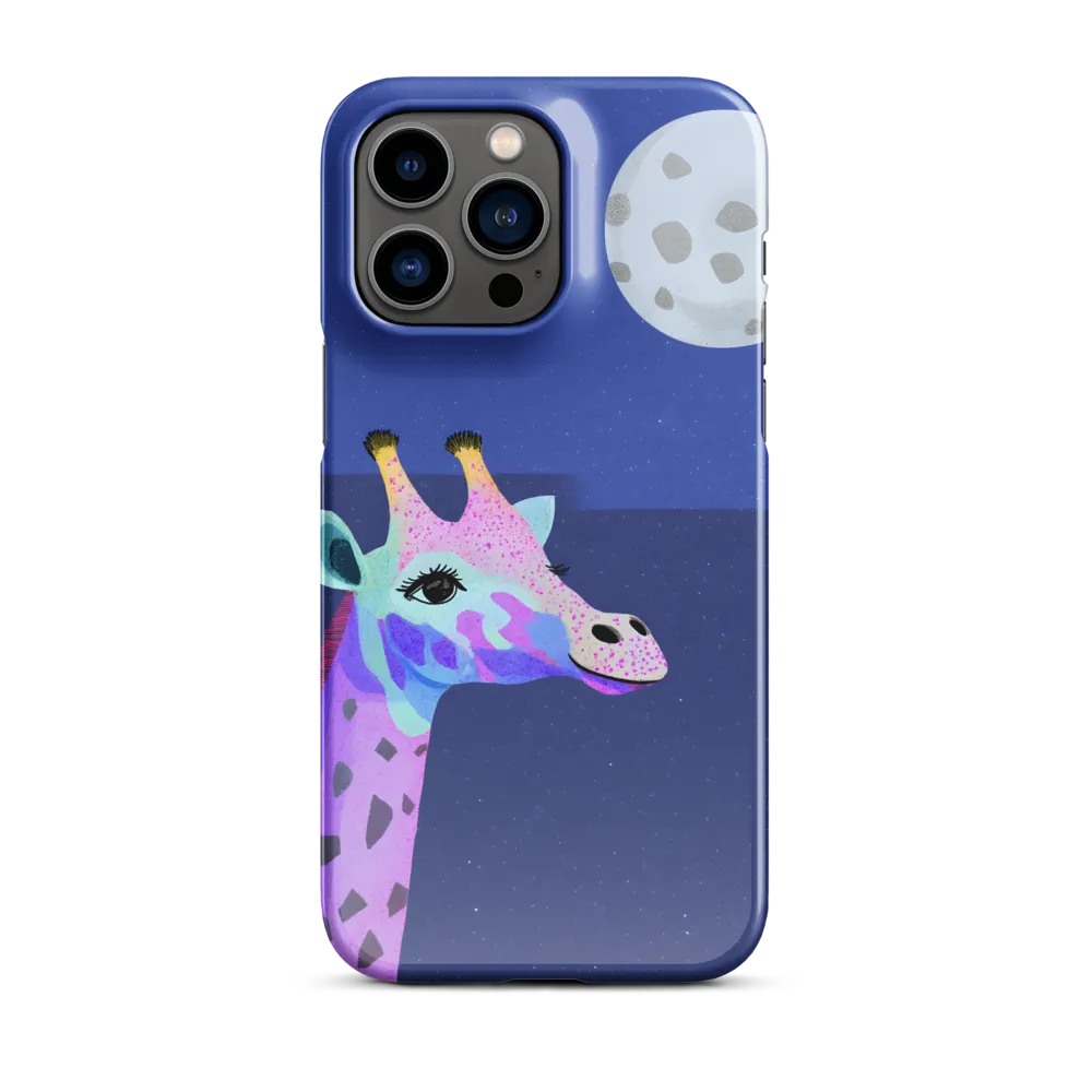 Whimsical Giraffe Under the Stars
