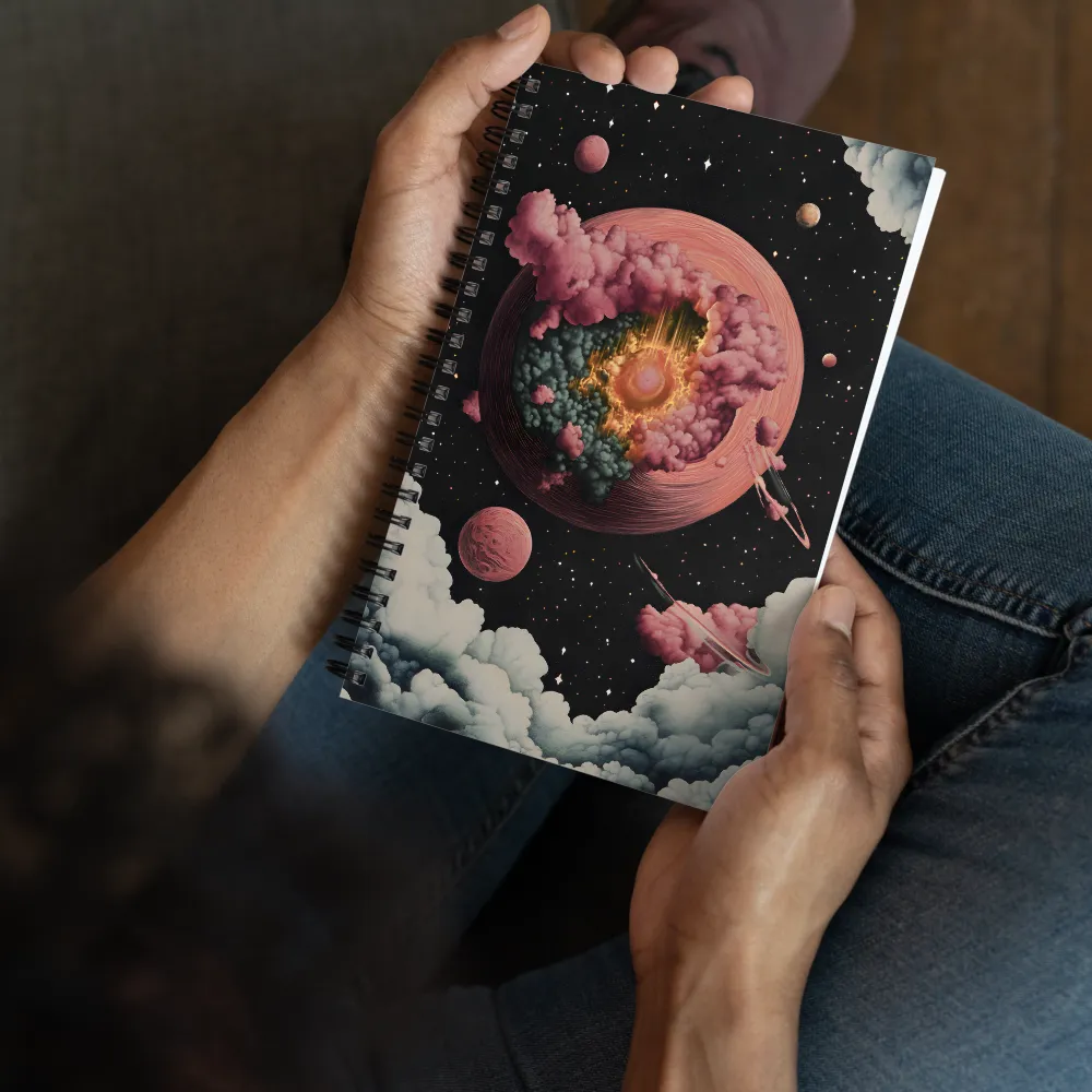 Celestial Explosion | Spiral Notebook