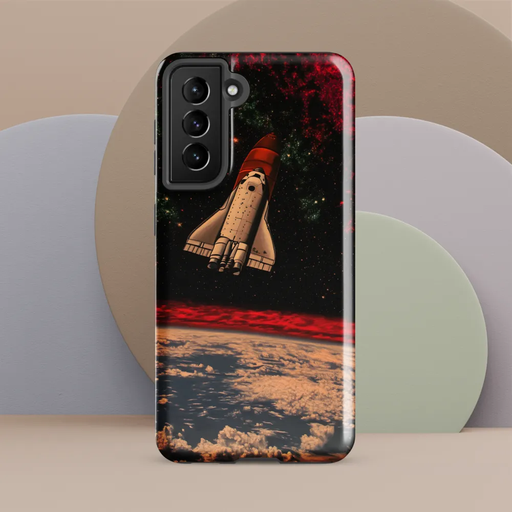 Ascent to the Cosmos | Phone Case |  S21 FE | Tough Case | Glossy